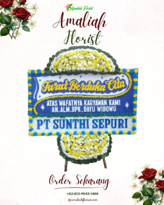 Papan Bunga Duka di Halongonan