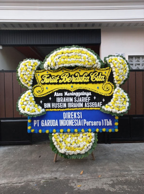 Papan Bunga Duka di Halongonan