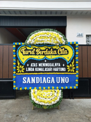 Papan Bunga Duka di Halongonan